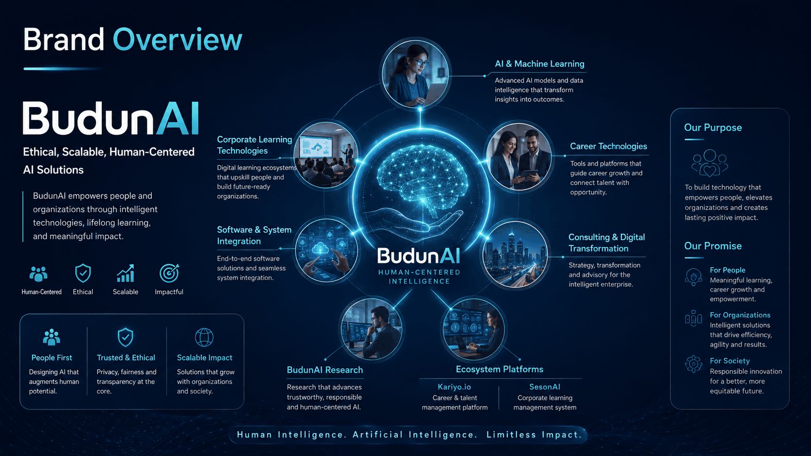 BudunAI Brand Overview Visual